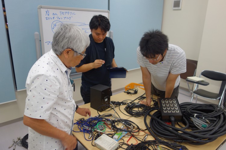 7月3日（月）音響技術者コース３回目講義
